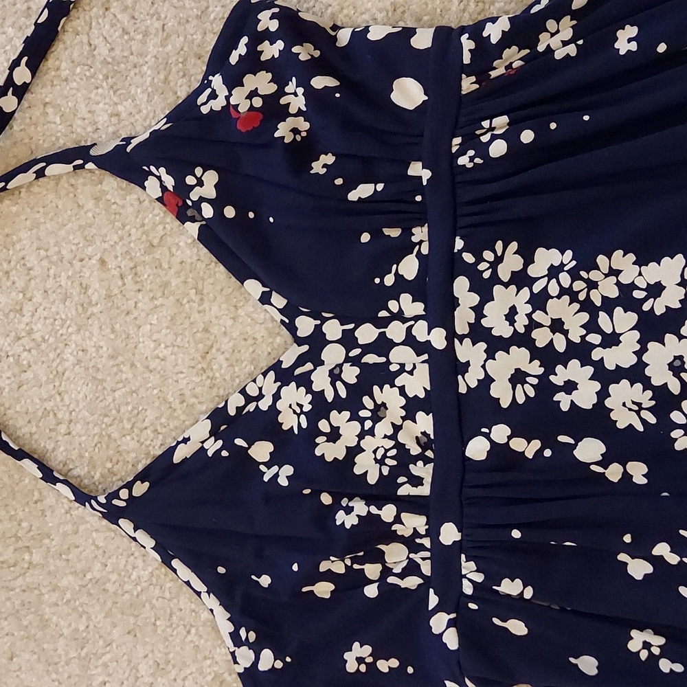 Express Graphic Halter Maxi Dress, Small - Picture 6 of 16